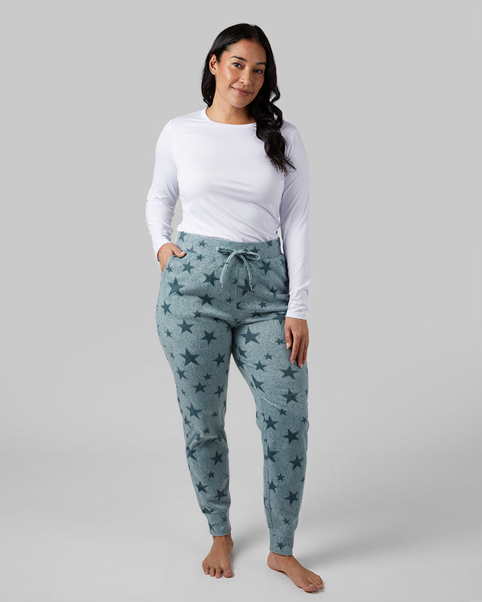 WOMEN'S FLEECE SLEEP JOGGER