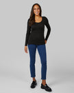 WOMEN'S LIGHTWEIGHT BASELAYER SCOOP TOP