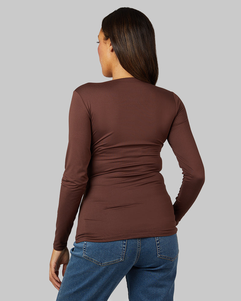 WOMEN'S LIGHTWEIGHT BASELAYER SCOOP TOP