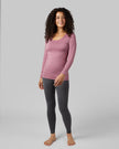 WOMEN'S LIGHTWEIGHT BASELAYER SCOOP TOP