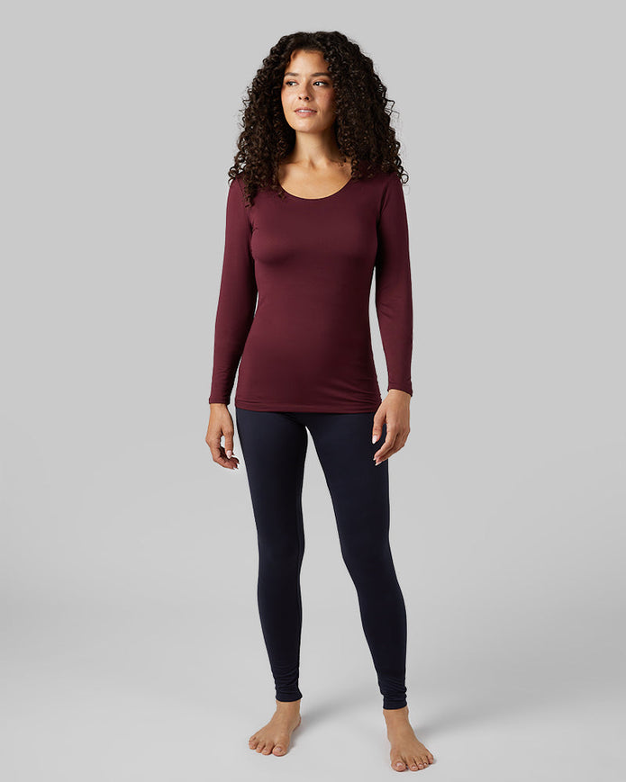 WOMEN'S LIGHTWEIGHT BASELAYER SCOOP TOP