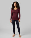 WOMEN'S LIGHTWEIGHT BASELAYER SCOOP TOP