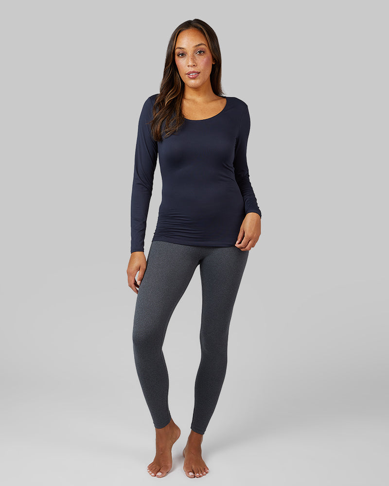 WOMEN'S LIGHTWEIGHT BASELAYER SCOOP TOP