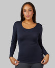 WOMEN'S LIGHTWEIGHT BASELAYER SCOOP TOP