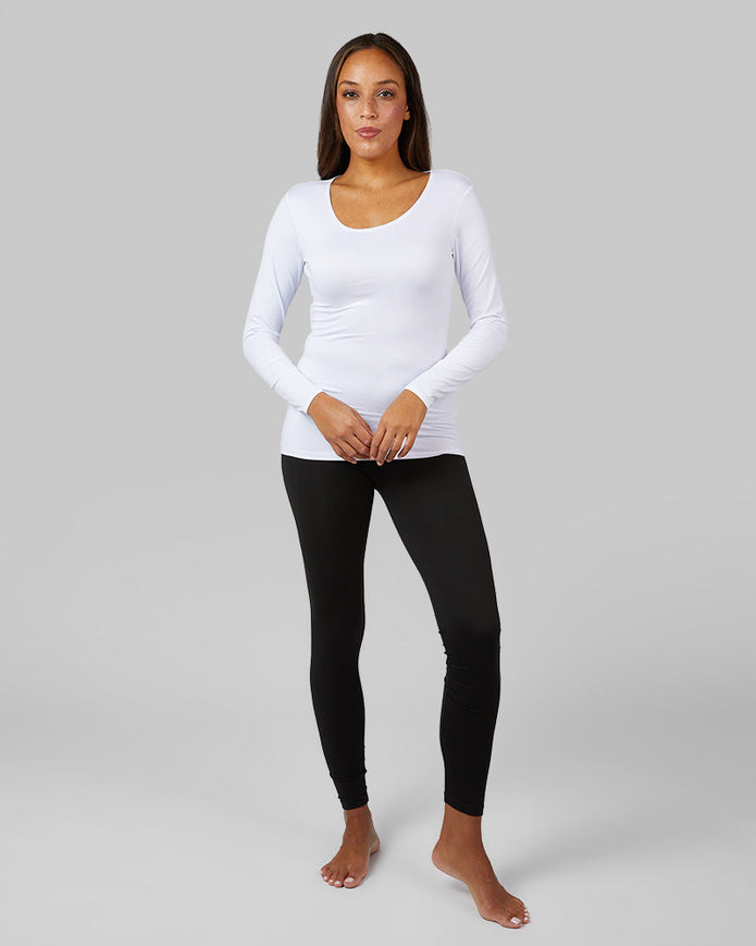 WOMEN'S LIGHTWEIGHT BASELAYER SCOOP TOP