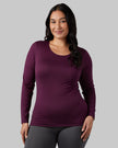 WOMEN'S LIGHTWEIGHT BASELAYER SCOOP TOP