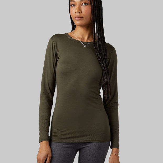 WOMEN'S LIGHTWEIGHT BASELAYER CREW TOP