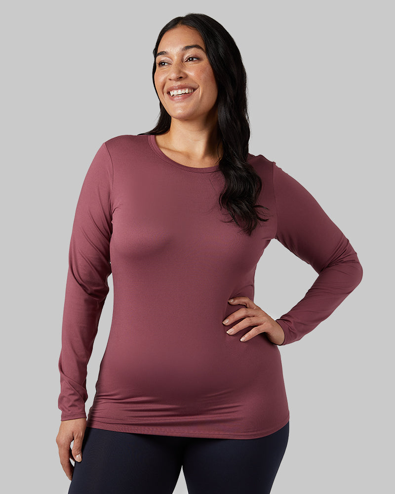 WOMEN'S LIGHTWEIGHT BASELAYER CREW TOP