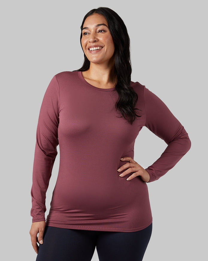 WOMEN'S LIGHTWEIGHT BASELAYER CREW TOP