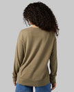 WOMEN'S SOFT SWEATER KNIT CREW TOP