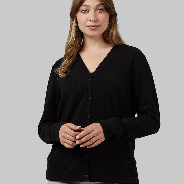 WOMEN'S SOFT SWEATER KNIT CARDIGAN
