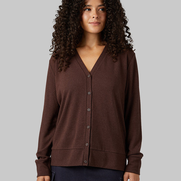 WOMEN'S SOFT SWEATER KNIT CARDIGAN