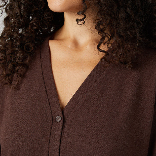 WOMEN'S SOFT SWEATER KNIT CARDIGAN