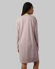 WOMEN'S SOFT SWEATER KNIT VNECK DRESS