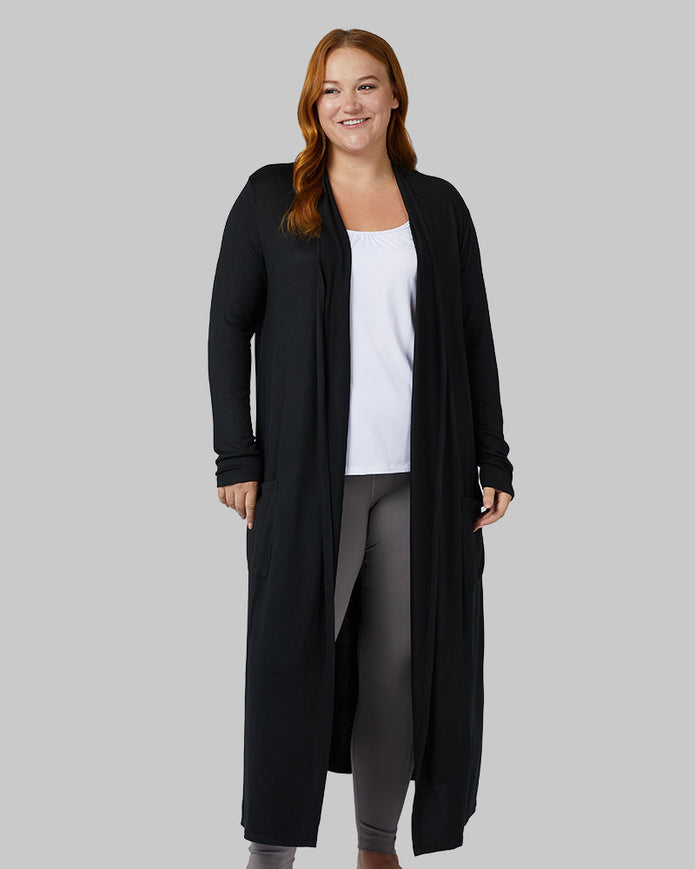 WOMEN'S SOFT COMFY LONG LOUNGE WRAP