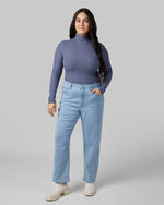 WOMEN'S SOFT RIB TURTLENECK
