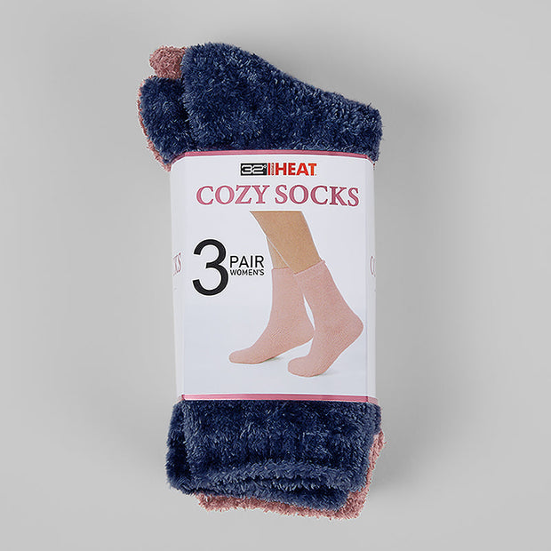 WOMEN'S 3-PACK COZY LOUNGE SOCKS