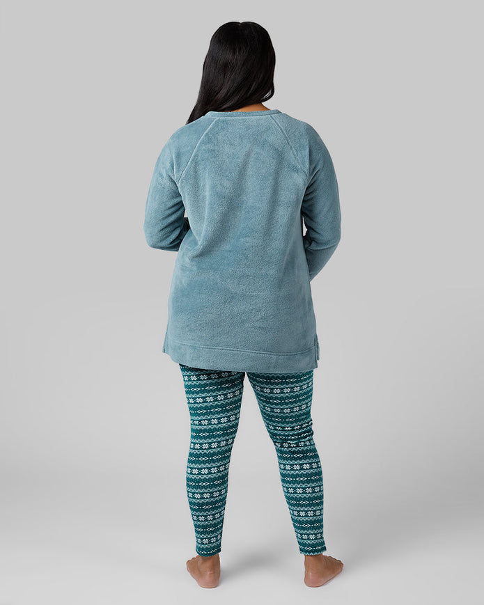 WOMEN'S 2PC PLUSH SLEEP SET