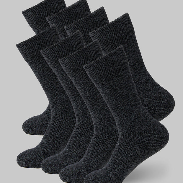 4-PACK THERMAL COMFORT CREW SOCKS