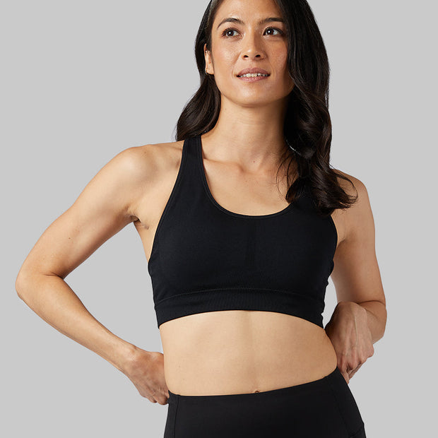 WOMEN'S SEAMLESS RACERBACK SPORTS BRA
