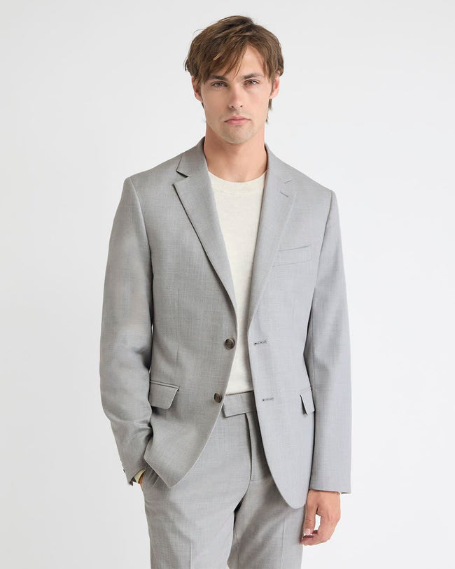 Essential Light Grey Suit Blazer