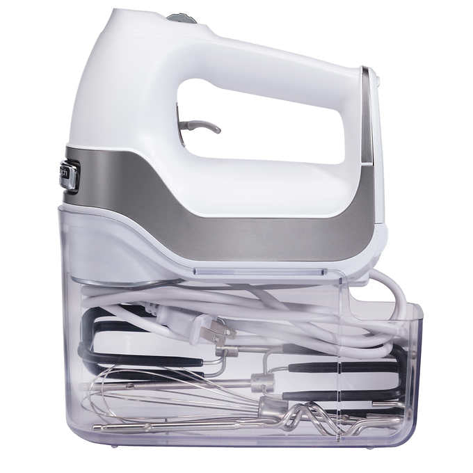 Professional 7 Speed Hand Mixer, White
