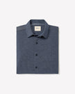 Slim-Fit Knit-Like Dress Shirt