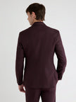Slim-Fit Fig Suit Blazer