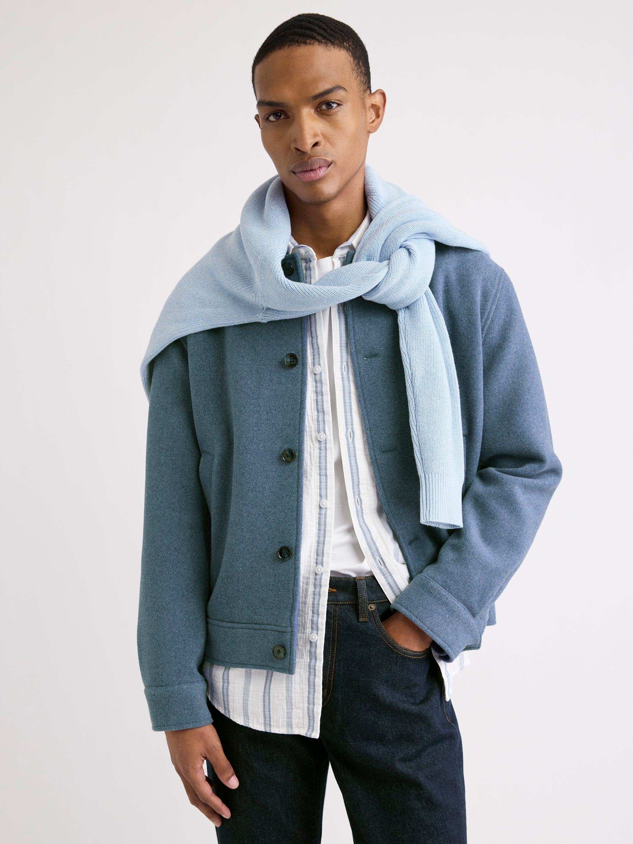 Wool-Blend Jacket