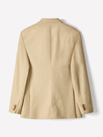 Tailored-Fit Butter Suit Blazer