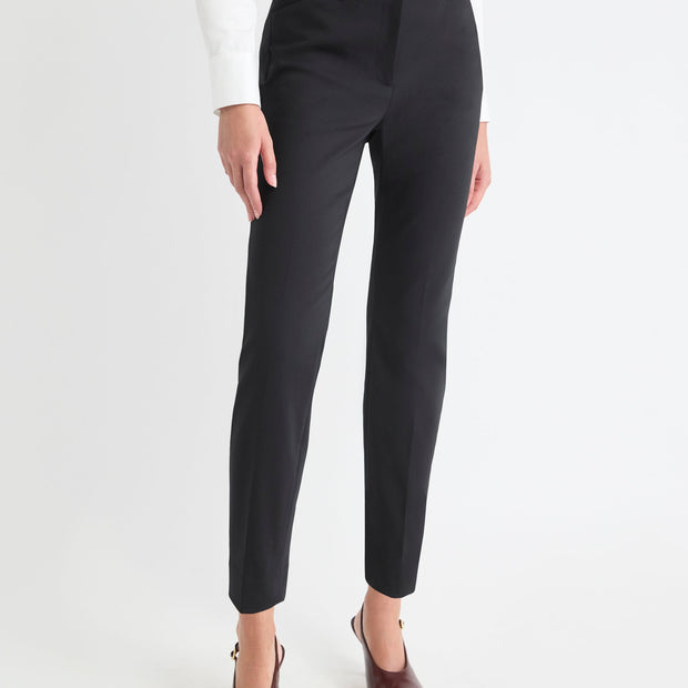 Limitless Mid-Rise Slim-Leg Signature Ankle Pant