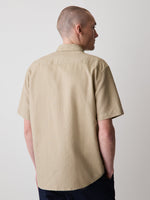 Short-Sleeve Linen Shirt