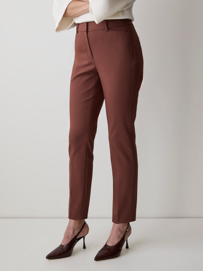 Limitless Mid-Rise Slim-Leg Curvy Pant