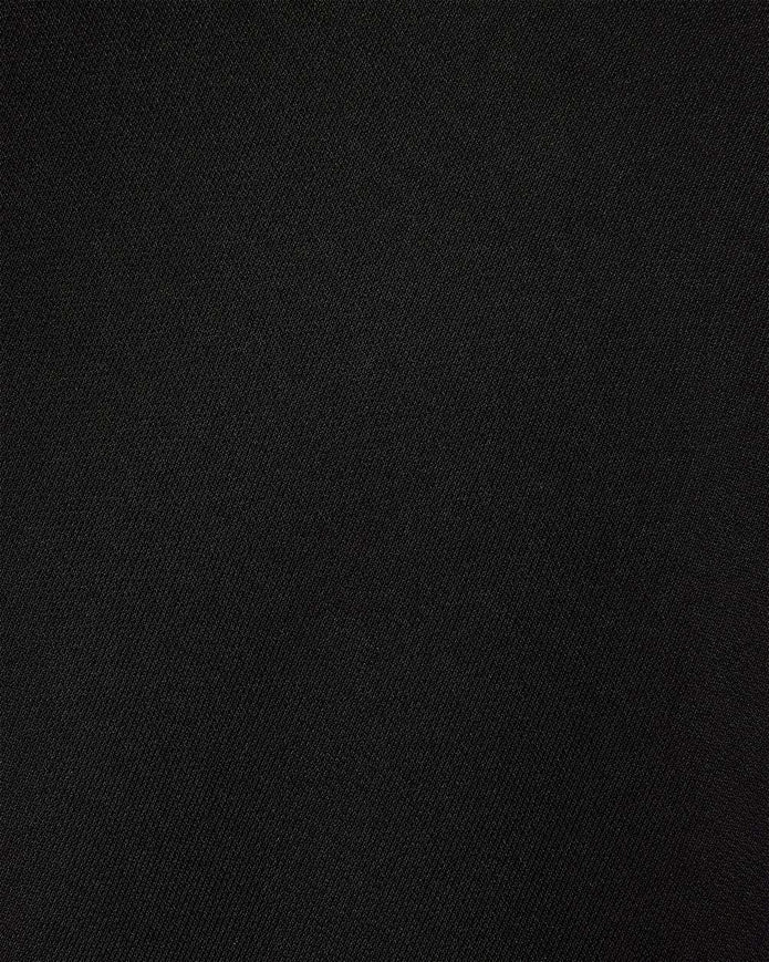 Extended-Sleeve Top with Crossover Draped Mock Neckline