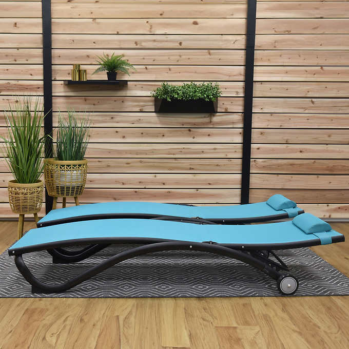 Glendale 4-position Loungers 2-Pack