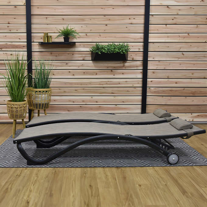 Glendale 4-position Loungers 2-Pack