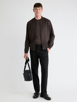 Chocolate Bomber Jacket