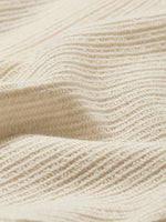 Ribbed Sweater Short with Elastic Waistband