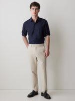 Slim Fit Knit-Like Solid Dress Shirt