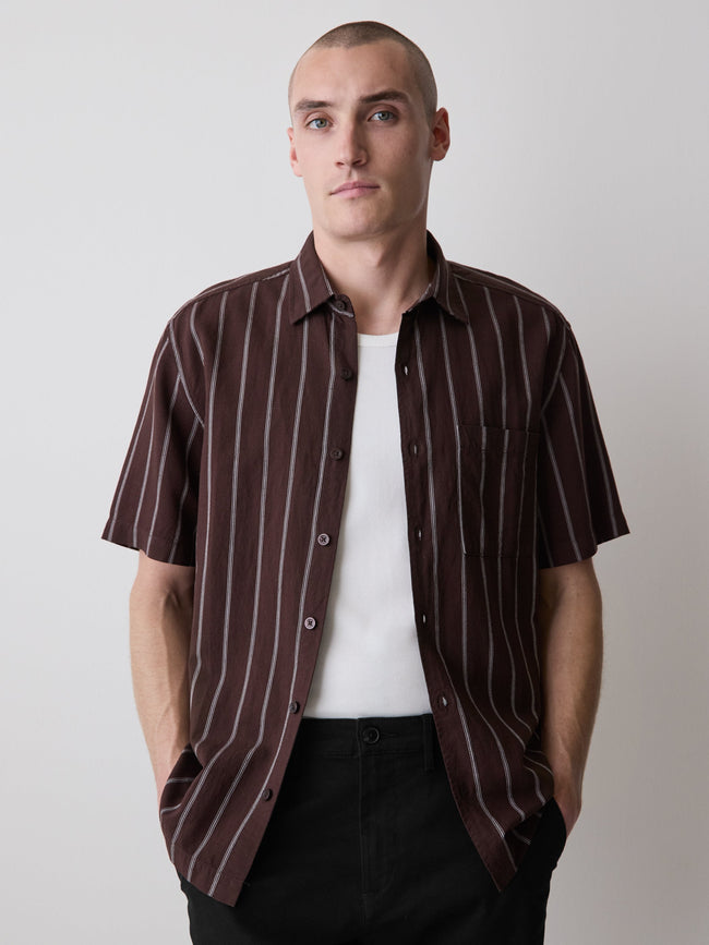 Striped Short-Sleeve Shirt