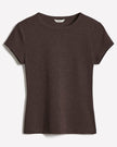 Short-Sleeve Crew-Neck Ribbed Tee