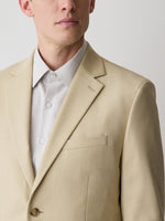 Tailored-Fit Butter Suit Blazer