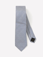 Skinny Tie with Geometric Pattern