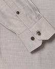 Slim-Fit Solid Cotton Modal Dress Shirt