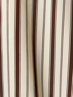 Long-Sleeve Twill Blouse with Notch Collar