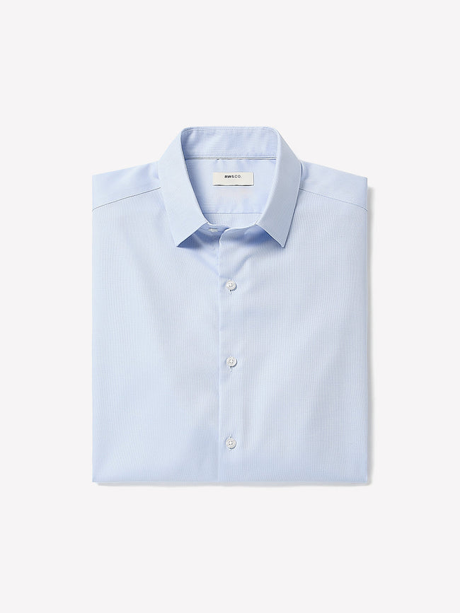Slim-Fit Dobby Dress Shirt