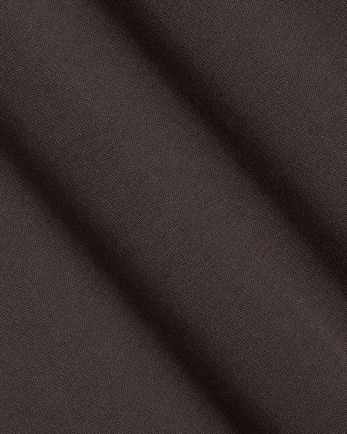 Refined Solid Interlock Cotton Crew-Neck Tee