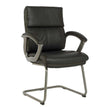 TygerClaw Mid Back Guest Office Chair, Black
