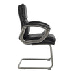 TygerClaw Mid Back Guest Office Chair, Black