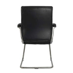 TygerClaw Mid Back Guest Office Chair, Black